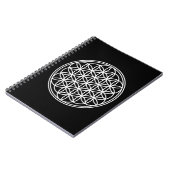 FLOWER OF LIFE – 聖幾何学シンボル概要2 ノートブック (左側)
