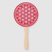 FLOWER OF LIFE – 聖幾何学シンボル概要2 ハンドファン (裏面)