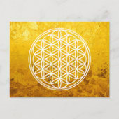 FLOWER OF LIFE – 聖幾何学シンボル概要2 ポストカード (正面)