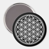 FLOWER OF LIFE – 聖幾何学シンボル概要2 マグネット (正面/裏面)