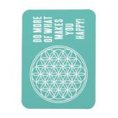 FLOWER OF LIFE – 聖幾何学シンボル概要2 マグネット (縦)