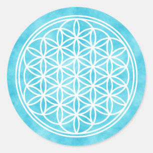 FLOWER OF LIFE – 聖幾何学シンボル概要2 ラウンドシール