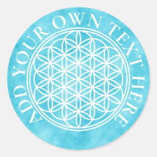FLOWER OF LIFE – 聖幾何学シンボル概要2 ラウンドシール