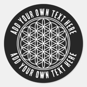 FLOWER OF LIFE – 聖幾何学シンボル概要2 ラウンドシール