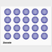 FLOWER OF LIFE – 聖幾何学シンボル概要2 ラウンドシール (シート)