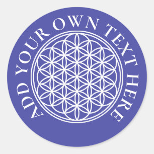 FLOWER OF LIFE – 聖幾何学シンボル概要2 ラウンドシール
