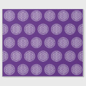FLOWER OF LIFE – 聖幾何学シンボル概要2 ラッピングペーパー (フラット)