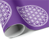 FLOWER OF LIFE – 聖幾何学シンボル概要2 ラッピングペーパー (ロールコーナー)