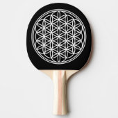 FLOWER OF LIFE – 聖幾何学シンボル概要2 卓球ラケット (正面)