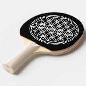 FLOWER OF LIFE – 聖幾何学シンボル概要2 卓球ラケット (正面アングル)