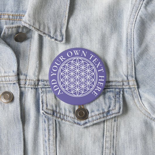 FLOWER OF LIFE – 聖幾何学シンボル概要2 缶バッジ (インサイチュ)