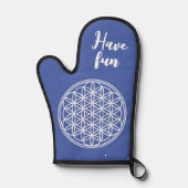 FLOWER OF LIFE – 聖幾何学シンボル概要2 鍋つかみ (正面)