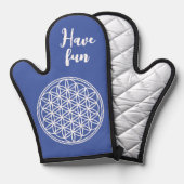 FLOWER OF LIFE – 聖幾何学シンボル概要2 鍋つかみ (正面/裏面)
