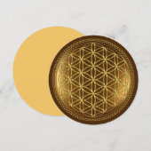 FLOWER OF LIFE – 聖幾何学メデイロン1 (正面/裏面)