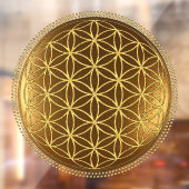 FLOWER OF LIFE – 聖幾何学メデイロン1 ウィンドウサイン (シート2)