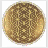 FLOWER OF LIFE – 聖幾何学メデイロン1 シール (シート)