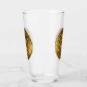 FLOWER OF LIFE – 聖幾何学メデイロン1 タンブラーグラス (左)