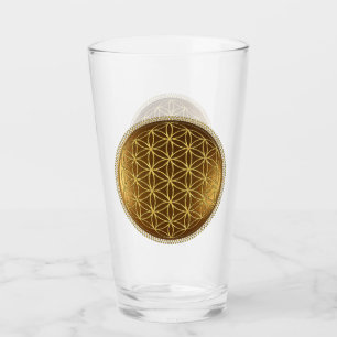 FLOWER OF LIFE – 聖幾何学メデイロン1 タンブラーグラス