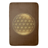 FLOWER OF LIFE – 聖幾何学メデイロン1 バスマット (正面縦)