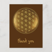 FLOWER OF LIFE – 聖幾何学メデイロン1 ポストカード (正面)