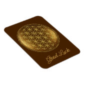 FLOWER OF LIFE – 聖幾何学メデイロン1 マグネット (右側)