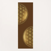 FLOWER OF LIFE – 聖幾何学メデイロン1 ヨガマット (正面)