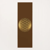 FLOWER OF LIFE – 聖幾何学メデイロン1 ヨガマット (裏面)