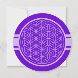 Flower of Life / Blume des Lebens – 白い透明。