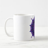 FLOWER OF LIFE / Blume des Lebens - Mandala I コーヒーマグカップ (左)