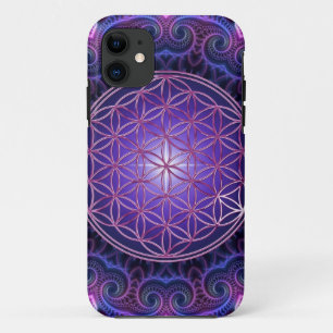 FLOWER OF LIFE / Blume des Lebens - Mandala I iPhone 11 ケース