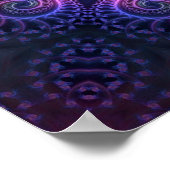FLOWER OF LIFE / Blume des Lebens Mandala I Square ポスター (角)