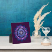 FLOWER OF LIFE / Blume des Lebens - Mandala II フォトプラーク (インサイチュ)