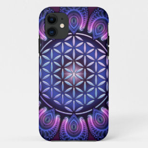 FLOWER OF LIFE / Blume des Lebens - Mandala II iPhone 11 ケース