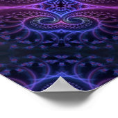 FLOWER OF LIFE/Blume des Lebens Mandala II Square ポスター (角)