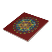 FLOWER OF LIFE / Blume des Lebens - Mandala III タイル (側面)