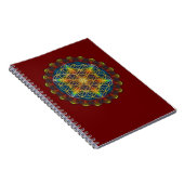 FLOWER OF LIFE / Blume des Lebens - Mandala III ノートブック (右側)