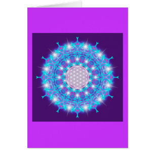 FLOWER OF LIFE/Blume des Lebens Stars Mandala