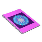 FLOWER OF LIFE/Blume des Lebens Stars Mandala ノートブック (右側)