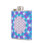 FLOWER OF LIFE/Blume des Lebens Stars Mandala フラスク (左)