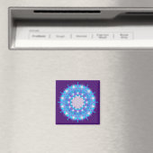 FLOWER OF LIFE/Blume des Lebens Stars Mandala マグネット (インサイチュ (食洗機))
