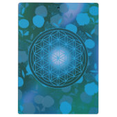 flower of life, chakra,zen,sacred geometric, クリップボード (裏面)