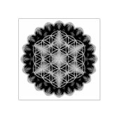 Flower Of Life - Fractal Mandala III ラバースタンプ (インプリント)