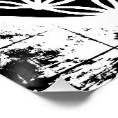 Flower of Life Grunge ポスター (コーナー)