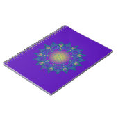 Flower Of Life - Indian Mandala 3 ノートブック (左側)