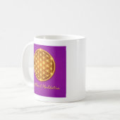 Flower of Life Mug コーヒーマグカップ (正面左)