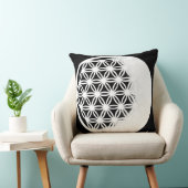 Flower of Life – Premium Geometric Pillow クッション (椅子)