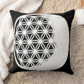 Flower of Life – Premium Geometric Pillow クッション (ブランケット)