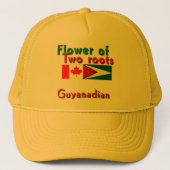 Flower of two roots guyanese-canadian キャップ (正面)