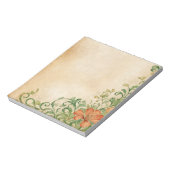 Flower Page Scrapbook & Junk Journal Supplies ノートパッド (回転)