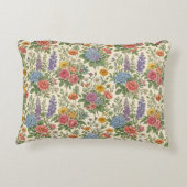 Flower Pattern アクセントクッション (裏面)